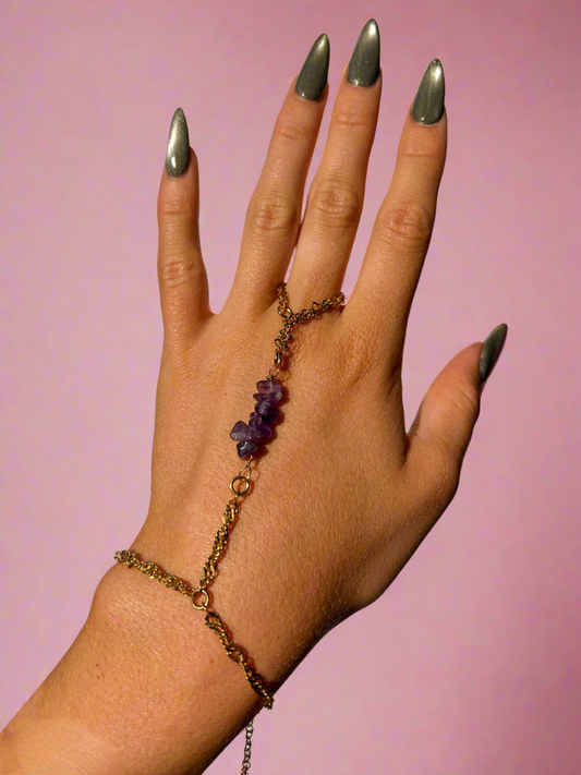 Bijou de main Améthyste