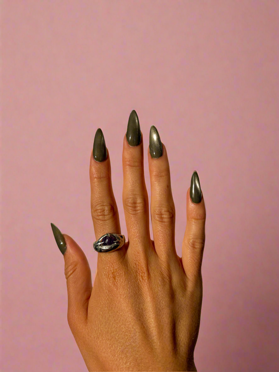 Bague soudure Améthyste