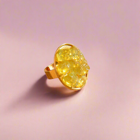 Bague Apatite verte