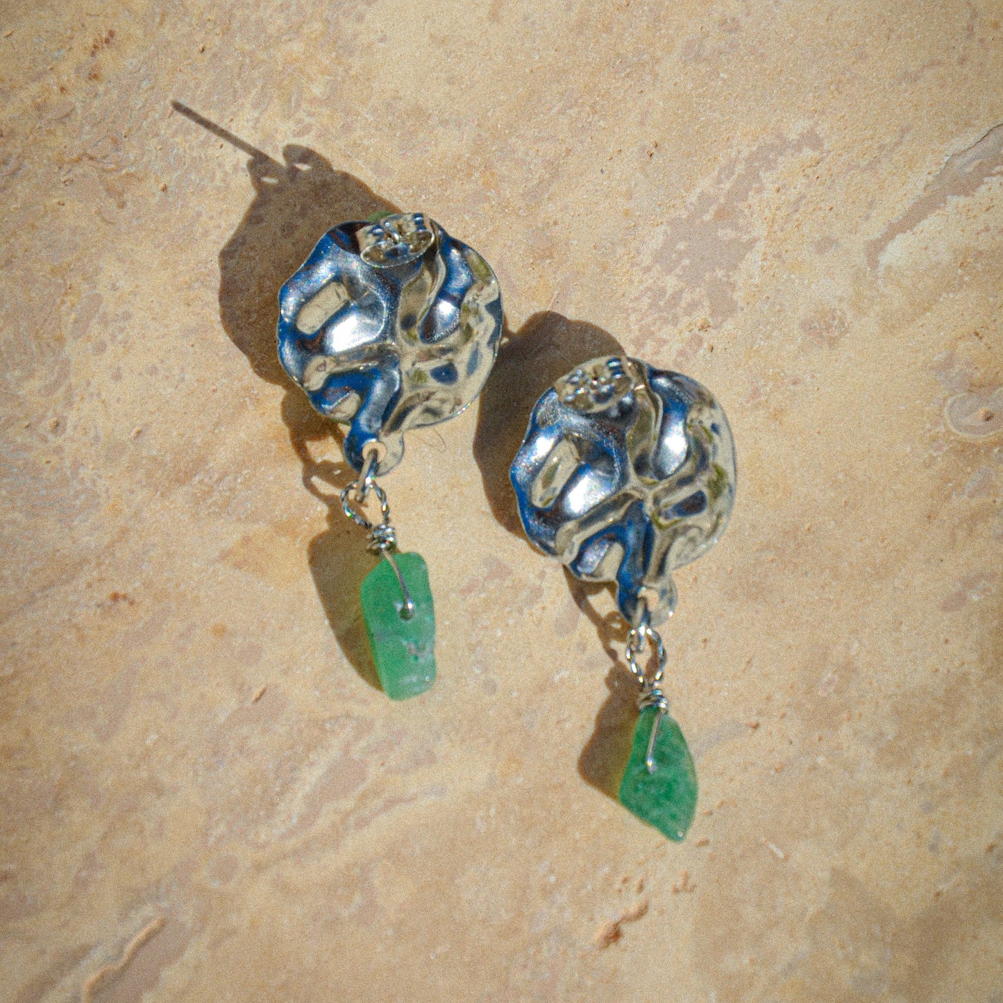 Aventurine earrings
