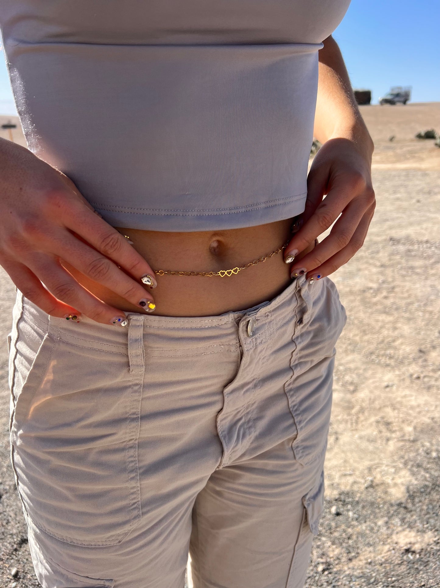 Hearts Belly Chain