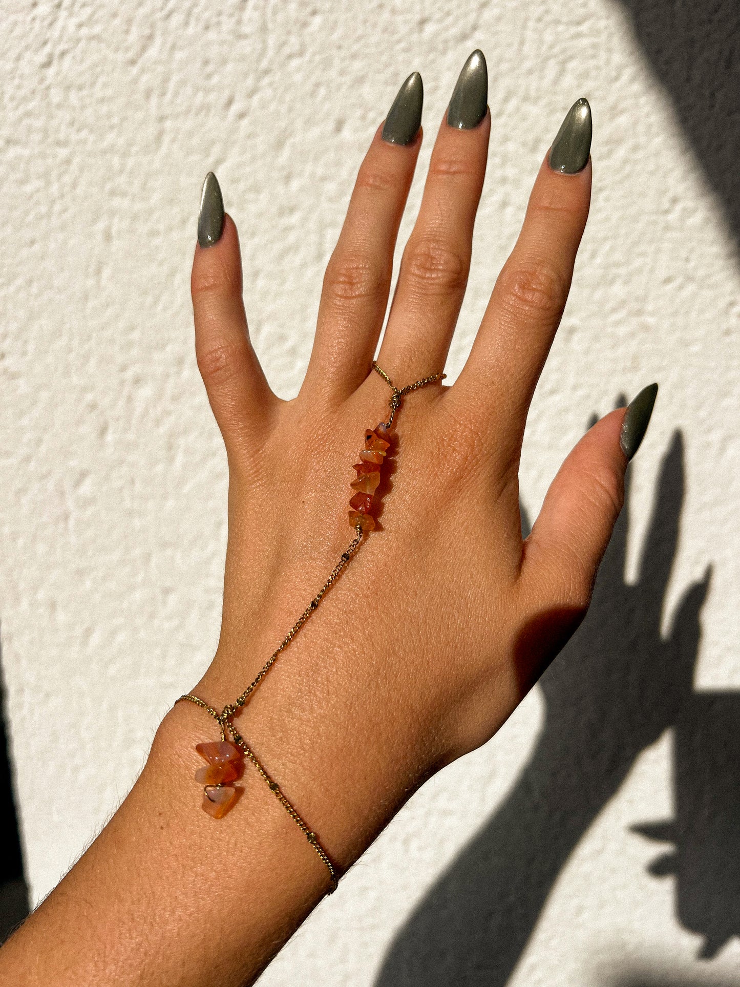 Cornaline hand jewelry