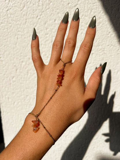 Cornaline hand jewelry