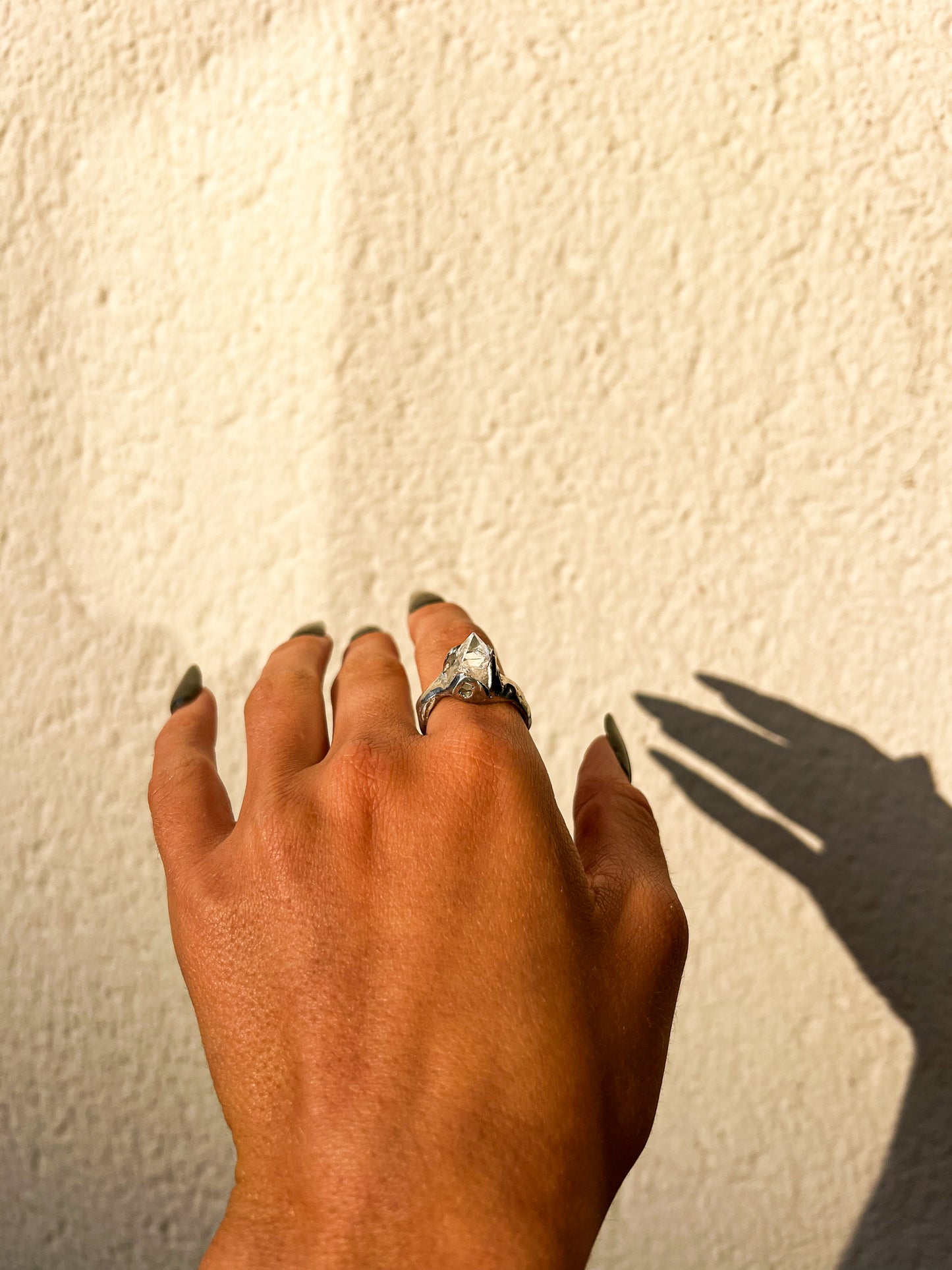 Bague soudure Apophyllite