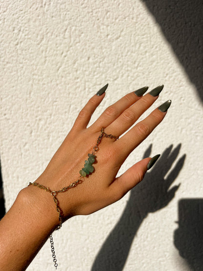 Bijou de main Aventurine