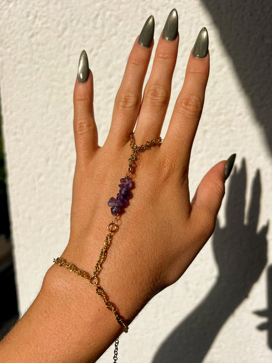 Bijou de main Améthyste