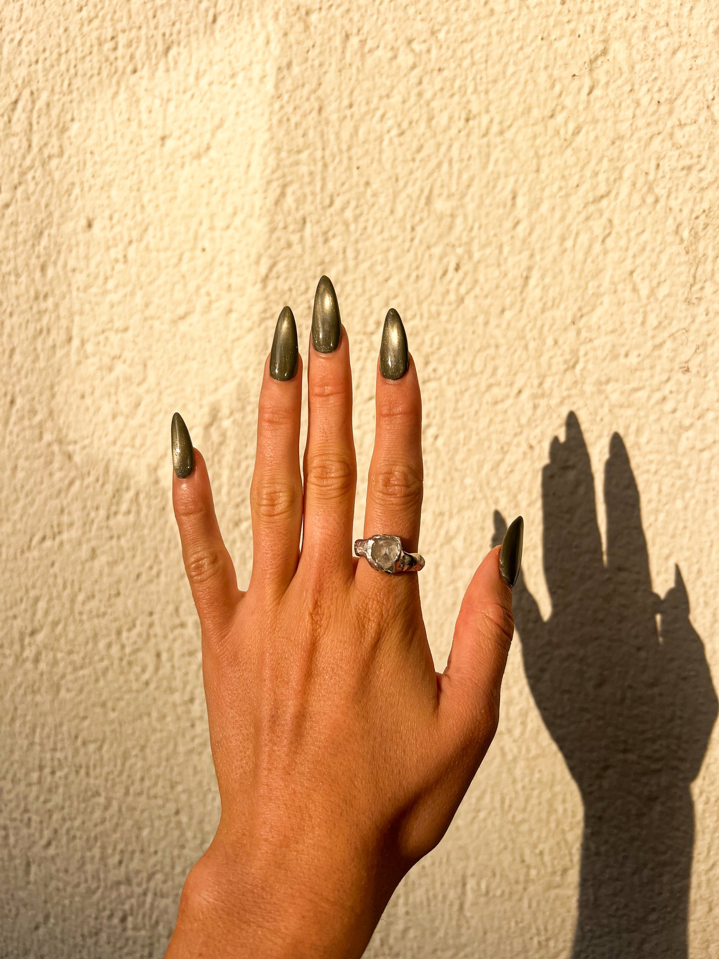 Bague soudure Apophyllite
