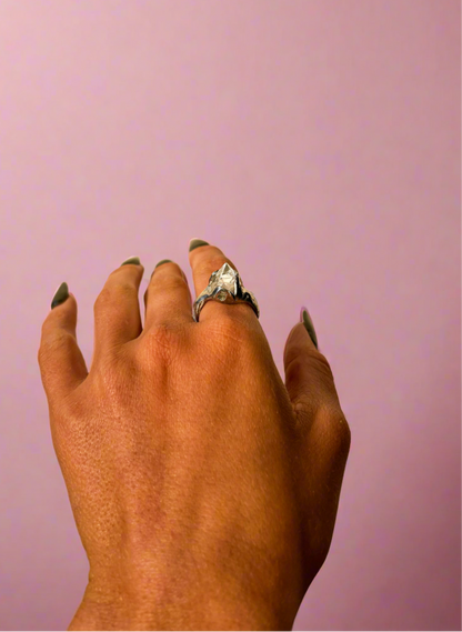 Bague soudure Apophyllite