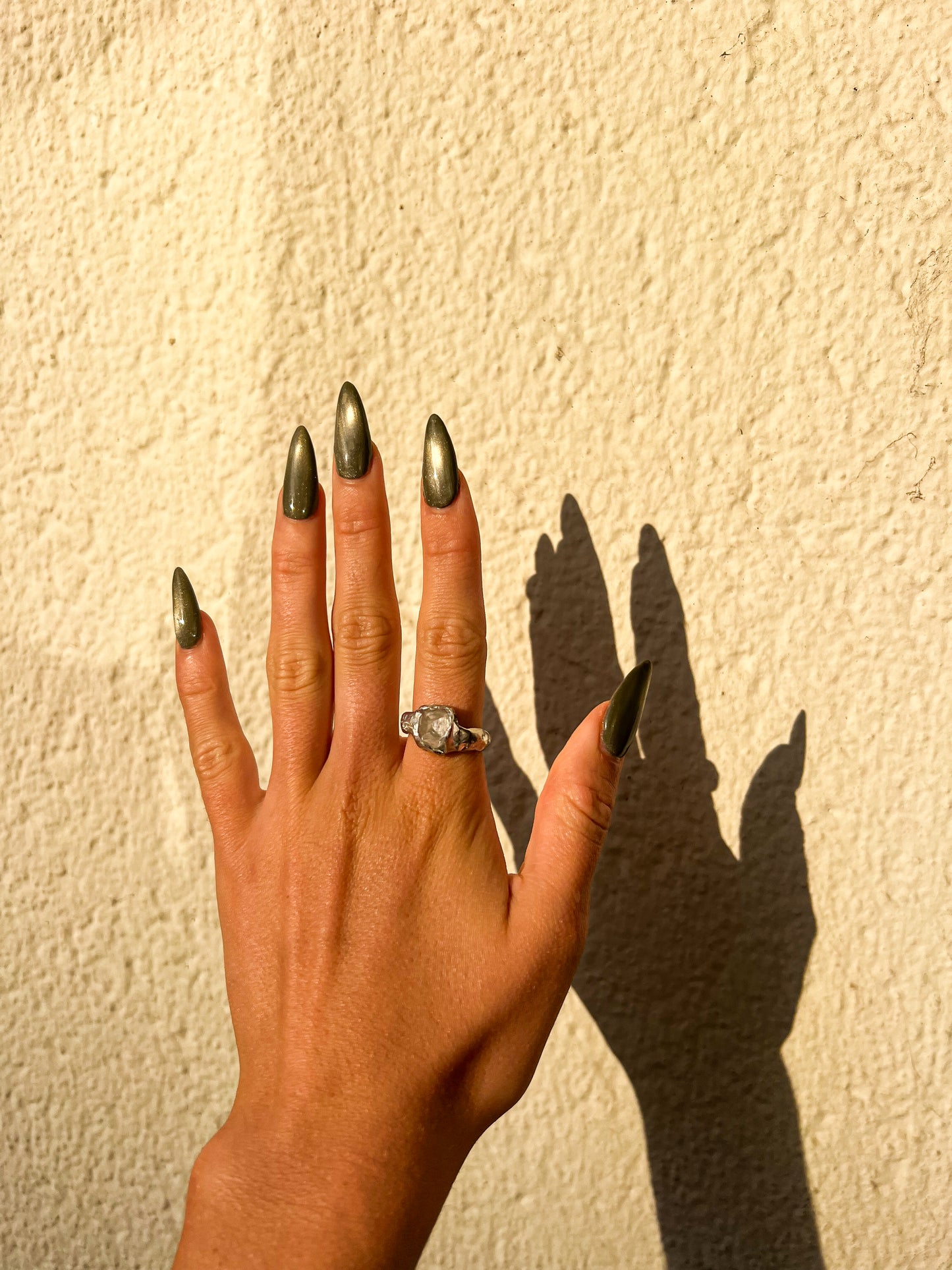 Bague soudure Apophyllite