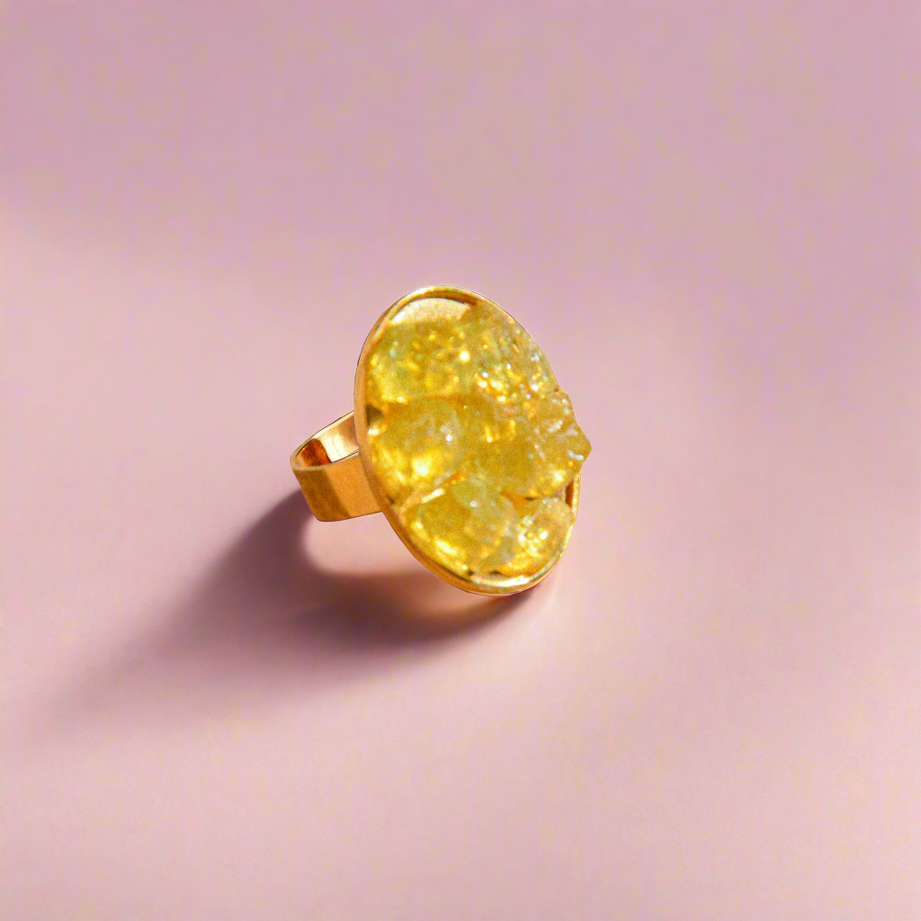 Bague Apatite verte