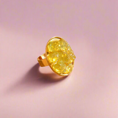 Bague Apatite verte