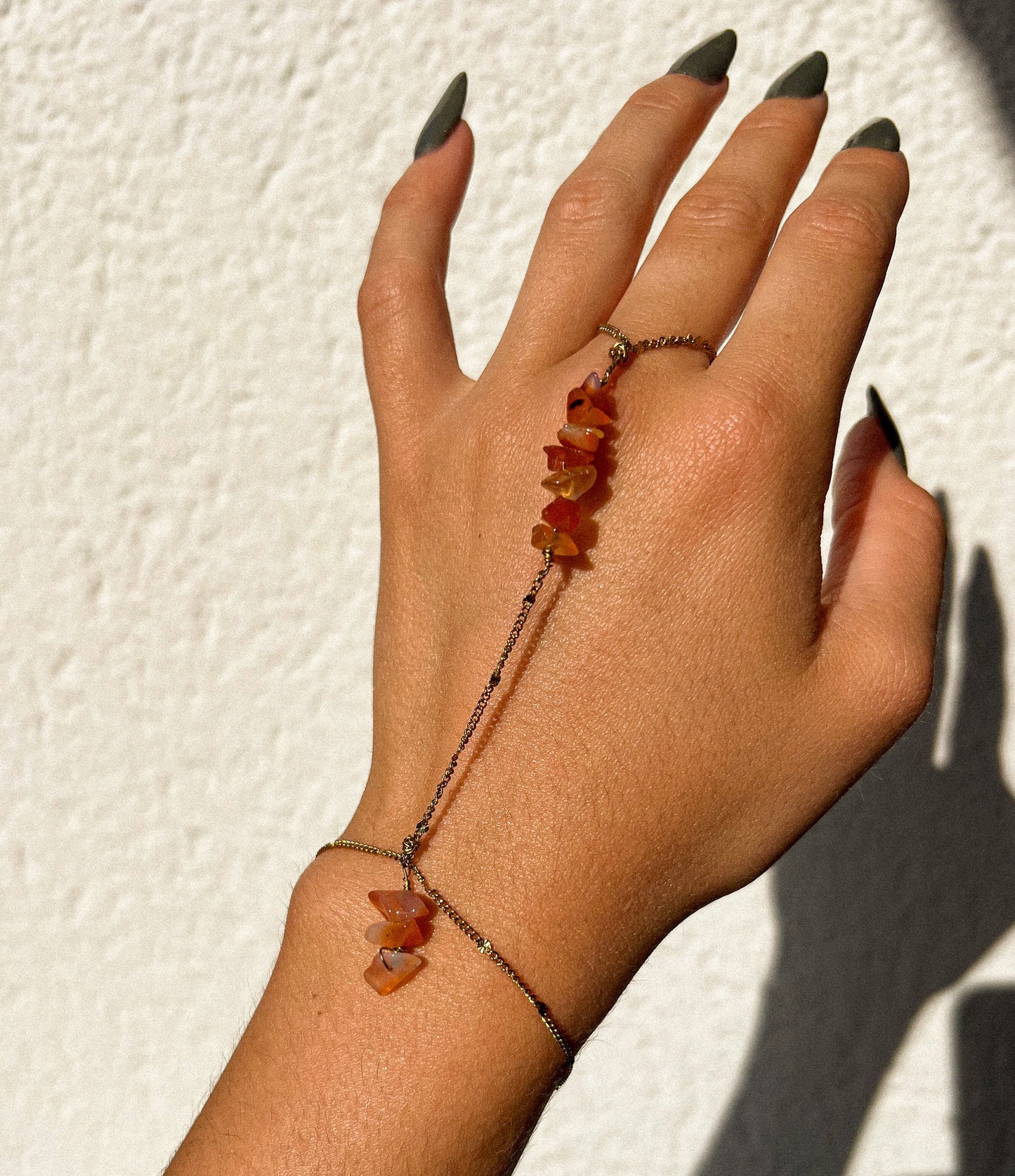 Cornaline hand jewelry