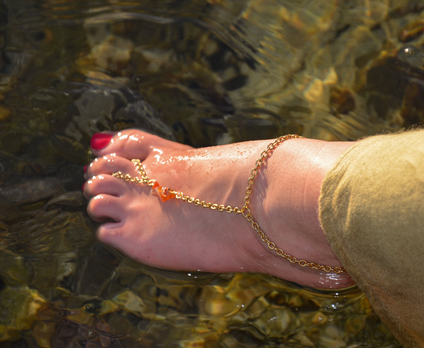 Bijou de pied Mystic