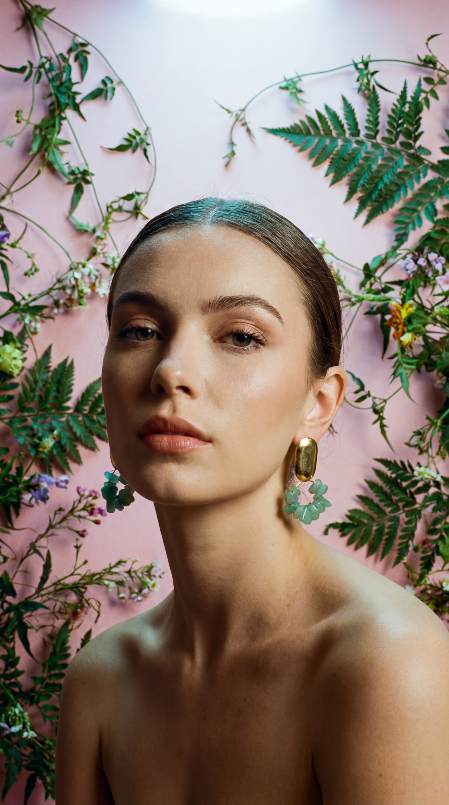 Aventurine earrings