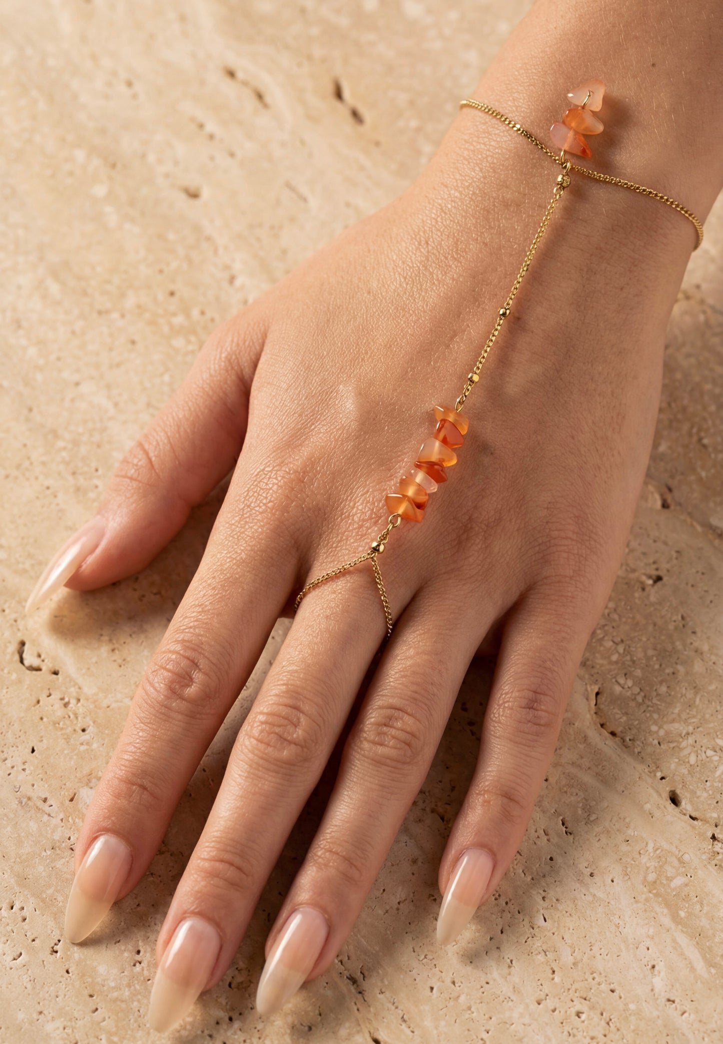 Cornaline hand jewelry